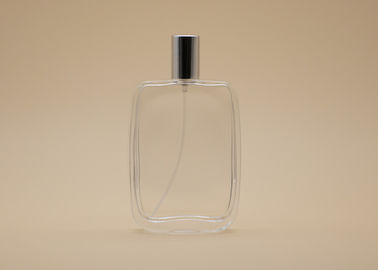 bottiglia cosmetica dello spruzzo 100ml, serigrafia della bottiglia di profumo di rettangolo