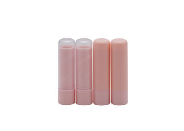 Tubi su ordinazione d'imballaggio rosa 4g del balsamo di labbro dei tubi della bottiglia dei pp materiali
