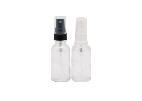 Bottiglia riutilizzabile di vetro trasparente di timbratura calda dello spruzzo 60ml