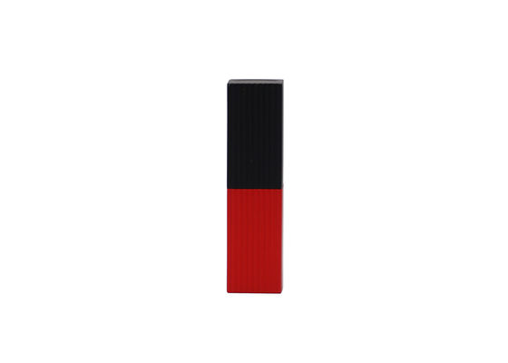 Il quadrato del cappuccio del magnete ha modellato il caso vuoto di gomma della metropolitana del rossetto