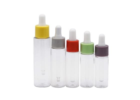 I vari colori rimuovono le bottiglie di plastica 20ml 30ml 50ml