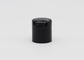 la plastica cosmetica del tappo superiore di plastica nero pp del cilindro di 24mm avvita 32mm Nonspill