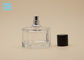 Bottiglia cosmetica dello spruzzo del berretto nero, parete pesante esagonale della bottiglia di profumo 50ml