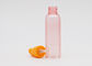 Le bottiglie di plastica riutilizzabili opache dello spruzzo 60ml di rosa 18mm con foschia fine arancio pompano
