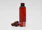 Svuoti la dimensione di plastica riutilizzabile 100ml del collo di colore 24mm di Brown scuro delle bottiglie dello spruzzo
