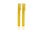 Il tipo giallo spruzzo di plastica riutilizzabile della clip dei pp imbottiglia il corpo glassato 10ml