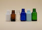 Bottiglia ceramica bianca ricoprente del contagoccia di olio essenziale di colore vuoto ambrato delle bottiglie