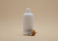Il contagoccia di vetro bianco di forma del cilindro imbottiglia 100ml per l'imballaggio cosmetico