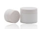 Barattoli crema vuoti bianchi compatti con i coperchi per i cosmetici 15g 30g 50g 100g