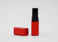 Alluminio d'imballaggio cosmetico di lusso di colore rosso alla rinfusa dei contenitori del balsamo di labbro