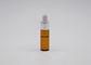 Piccolo 5ml Amber Pipette Bottle Screen Printing Logo For Olive Oil