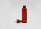 bottiglia cosmetica dello spruzzo foschia fine rosso scuro di plastica vuota del cilindro 50ml della chiara