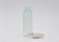 il piano cosmetico di vetro della bottiglia della pompa 100ml mette il chiaro colore sulle spalle verde