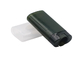 piccolo contenitore di plastica del deodorante in stick di Moq 15g del contenitore ovale verde scuro del deodorante in stick