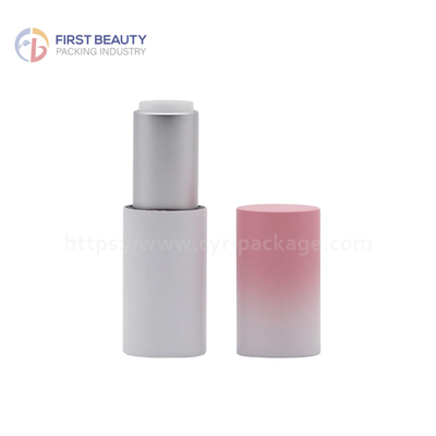 tubo di rossetto a chiusura magnetica tubo di balsamo labiale di plastica