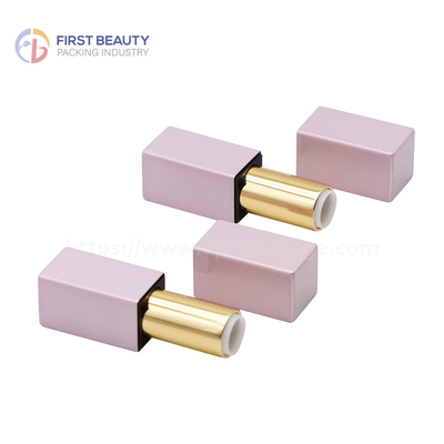 Cosmetici vuoto rotondo rossetto tubo di alluminio con superficie stampata a colori personalizzato
