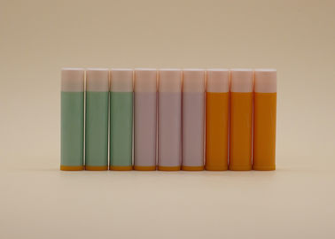 Cassa cosmetica del rossetto di colore di labbro dei tubi rosa verdi arancio del balsamo per cura personale