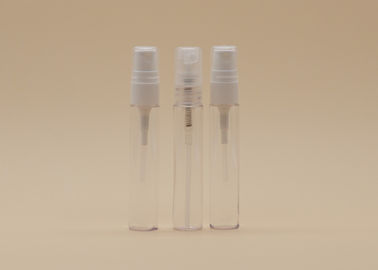 Lo spruzzo di plastica riutilizzabile trasparente imbottiglia 10ml per la tenuta del liquido cosmetico