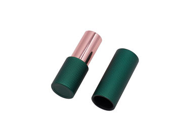 Tubi vuoti di lusso verdi di alluminio del balsamo di labbro dei tubi 3.5g del rossetto del magnete