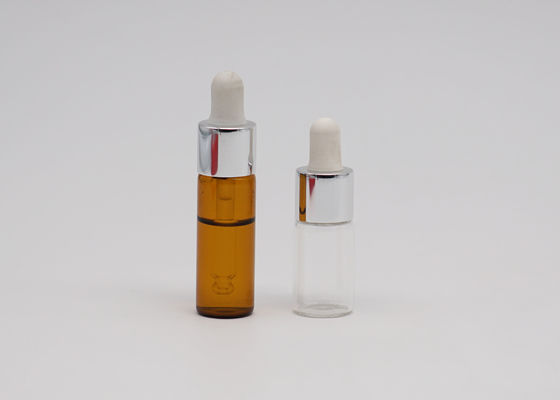 bottiglia del contagoccia dell'olio essenziale di 2ml Mini Amber Glass Tincture