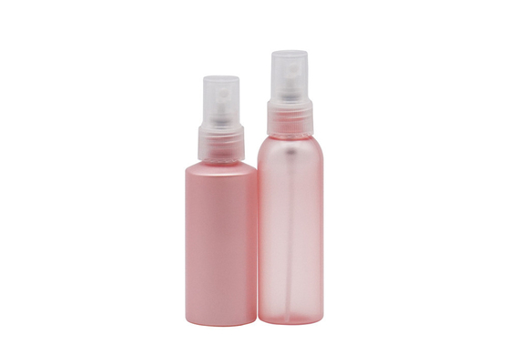 Bottiglia fine di plastica 100Ml dello spruzzo della foschia intorno a colore rosa 60Ml