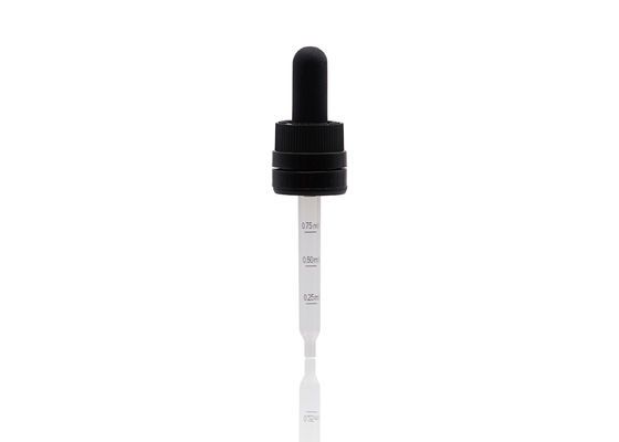 qualità  Professional Tamper Evident Essential Oil Dropper 18/410 Prevent Liquid Leakage fabbrica