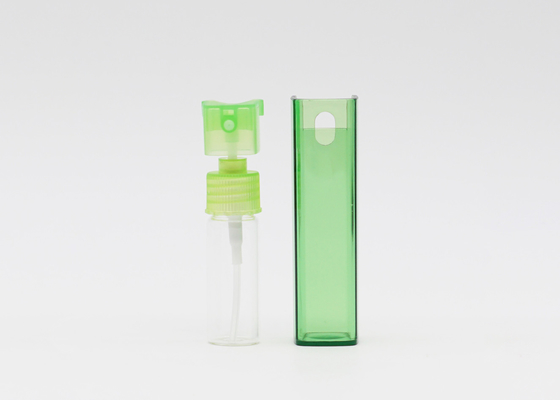 plastica variopinta del profumo 10ml del tester della bottiglia dell'atomizzatore quadrato riutilizzabile dell'animale domestico