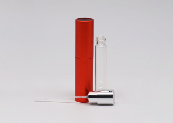 Atomizzatore di alluminio della bottiglia del tester del profumo con il quadrato rotondo 8ml 10ml