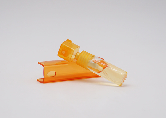 Quadrato di plastica 10ml Mini Spray Bottle For Alcohol della bottiglia del tester del profumo