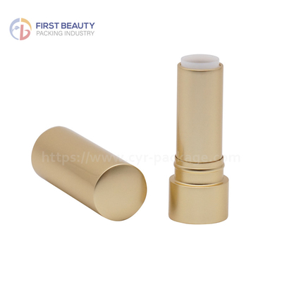 Mock-up del tubo di imballaggio del rossetto rotondo personalizzato