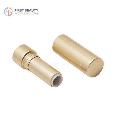 3.8g tubo di rossetto di plastica con superficie di spruzzatura del colore