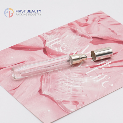 Bottiglie di campione di plastica da 5 ml per il test del profumo personalizzate per marchi di lusso