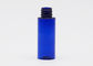 Bottiglie di plastica dello spruzzo dell'ANIMALE DOMESTICO riutilizzabile blu da 30 ml con la pompa verde chiaro della foschia