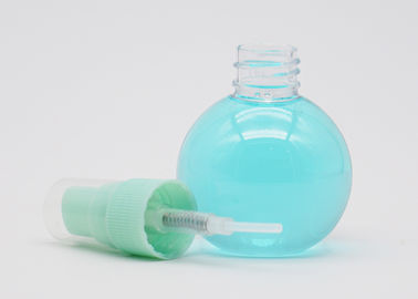 forma trasparente della palla dell'ANIMALE DOMESTICO della piccola dello spruzzo di dimensione del collo di 20mm bottiglia di plastica della pompa