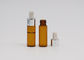 bottiglia del contagoccia dell'olio essenziale di 2ml Mini Amber Glass Tincture