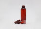 bottiglia cosmetica dello spruzzo foschia fine rosso scuro di plastica vuota del cilindro 50ml della chiara