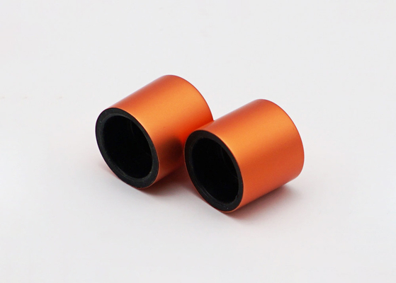 imballaggio magnetico di Cosmetci del cappuccio del profumo del cilindro arancio di 15mm