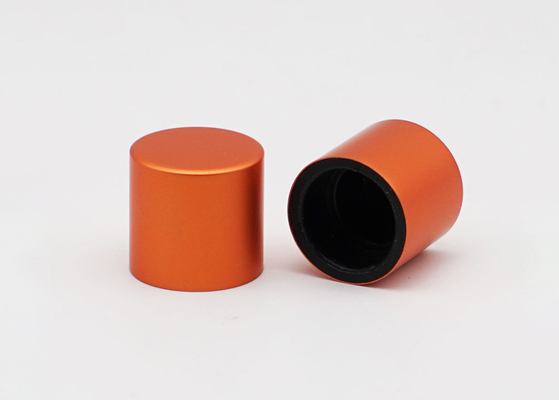 imballaggio magnetico di Cosmetci del cappuccio del profumo del cilindro arancio di 15mm