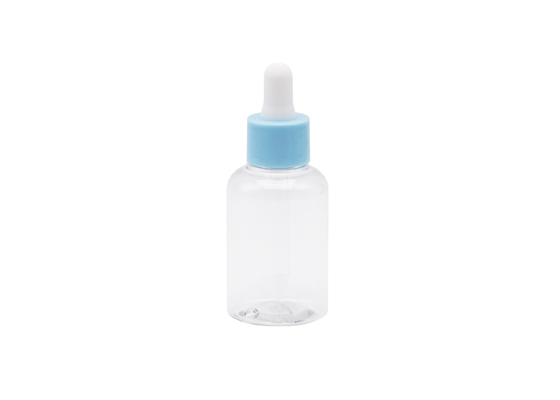 Bottiglia di olio essenziale di plastica di plastica a forma di palla di plastica del cilindro della bottiglia 60ml del contagoccia 50ml