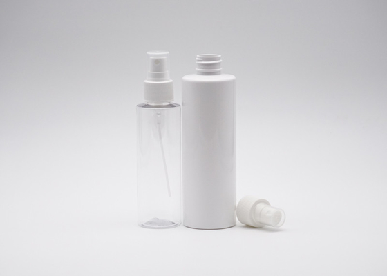 bottiglia fine vuota bianca dello spruzzo della foschia della bottiglia di plastica trasparente cosmetica dello spruzzo 50ml