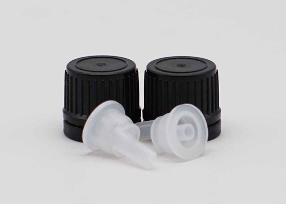 18mm 20mm nero di plastica a prova di manomissione Cappuccio a vite per bottiglie