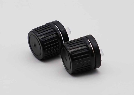 18mm 20mm nero di plastica a prova di manomissione Cappuccio a vite per bottiglie