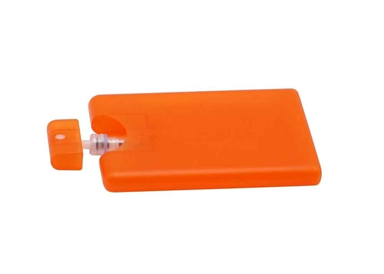 Colore arancio della foschia dell'atomizzatore 20ml del profumo della bottiglia fine di plastica dello spruzzo chiaro