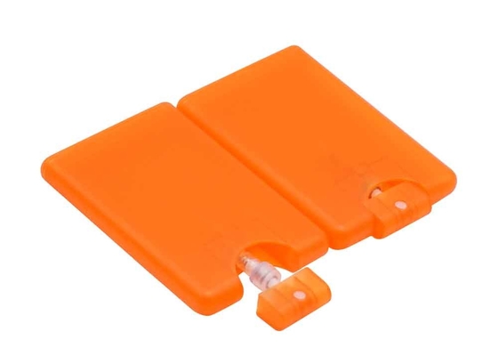 Colore arancio della foschia dell'atomizzatore 20ml del profumo della bottiglia fine di plastica dello spruzzo chiaro
