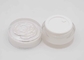 Recipienti di plastica crema cosmetici acrilici di lusso del barattolo 50g del coperchio a vite Skincare