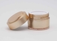 Cosmetico dei barattoli della crema di Brown che imballa cilindro di plastica 30g 50g 100g