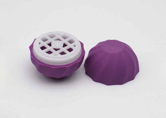 Piccola MOQ metropolitana cosmetica porpora scura del contenitore di 7g Mini Cute Lip Balm Tube