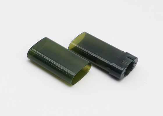Vendita all'ingrosso verde scuro della radura del contenitore 15g della metropolitana del balsamo di labbro del contenitore del deodorante in stick