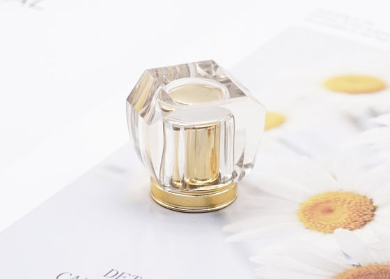 Spruzzatura acrilica dei coperchi dei tappi di bottiglia del profumo Fea15 trasparente