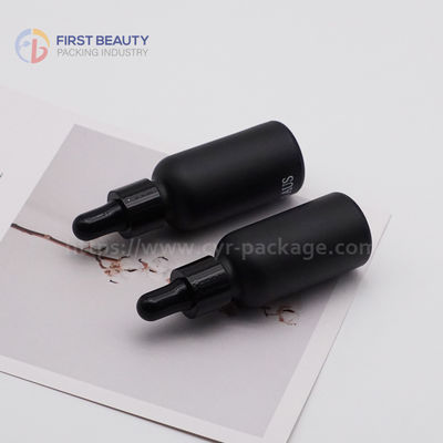 Plastica liscia della bottiglia di vetro dell'olio essenziale per l'aromaterapia 100ml